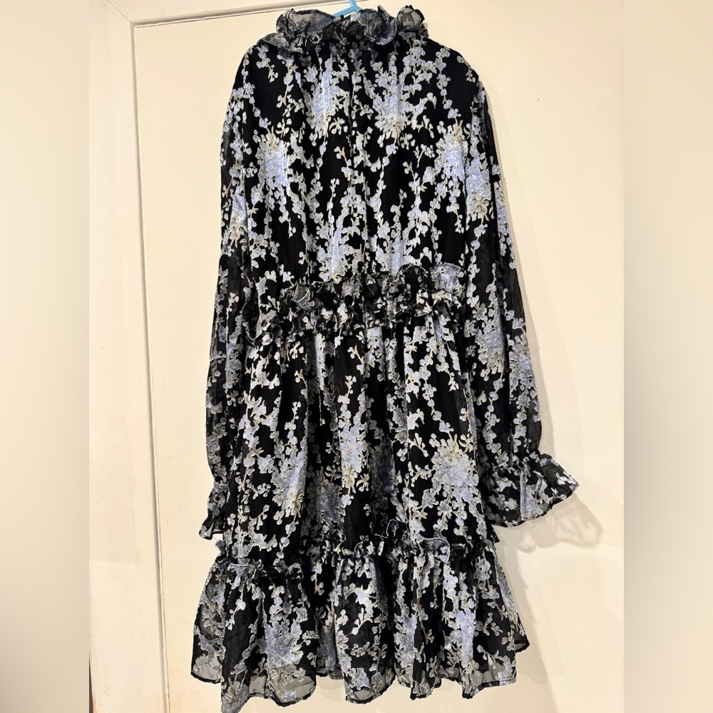 EUC Ted Baker ruffle mini dress - Picture 8 of 9